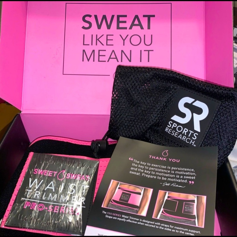 Waist trainer/sweat band bundle pack